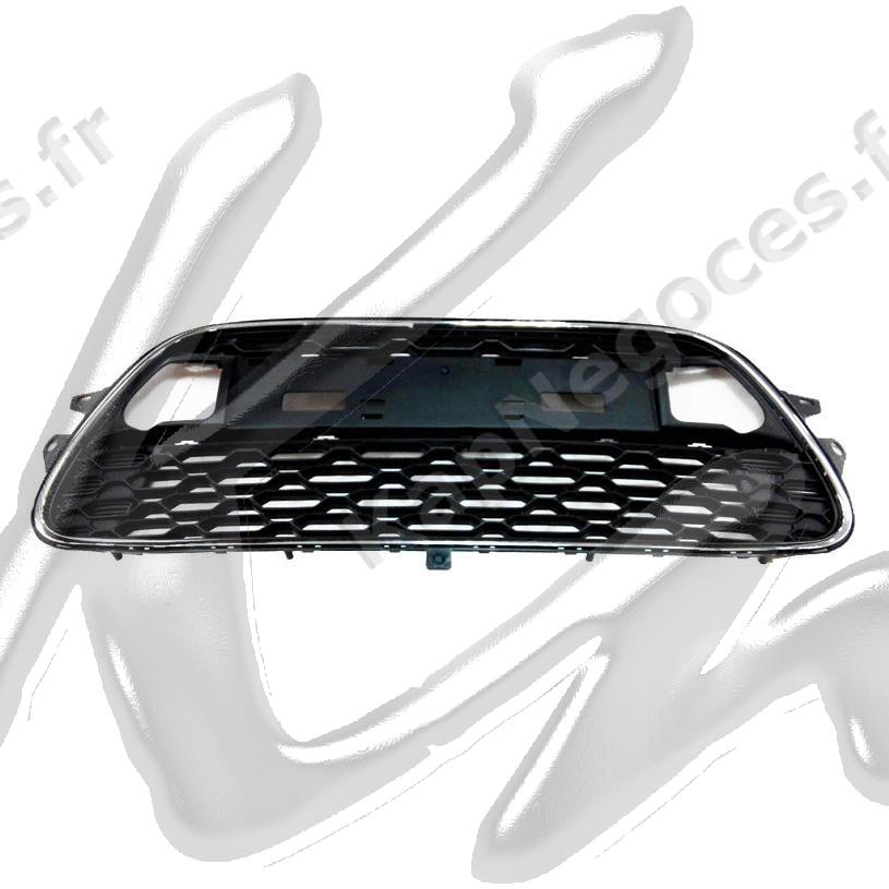 Grille De Calandre Avant Noire Chromée Pour Citroën C3 II (2009-2013) - Neuf, Origine BLIC